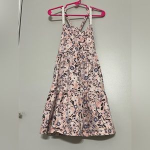 Criss cross back dress